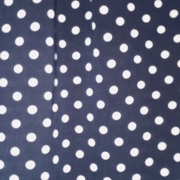 Susan Graver Polka Dot Long Sleeved Blouse-#0121 - Picture 8 of 11